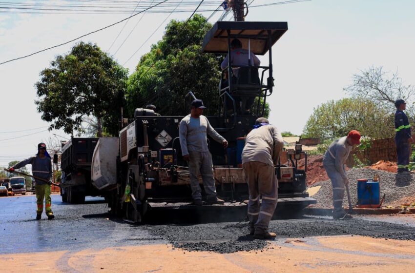  Prefeitura anuncia obras de asfalto em 40 bairros da Capital