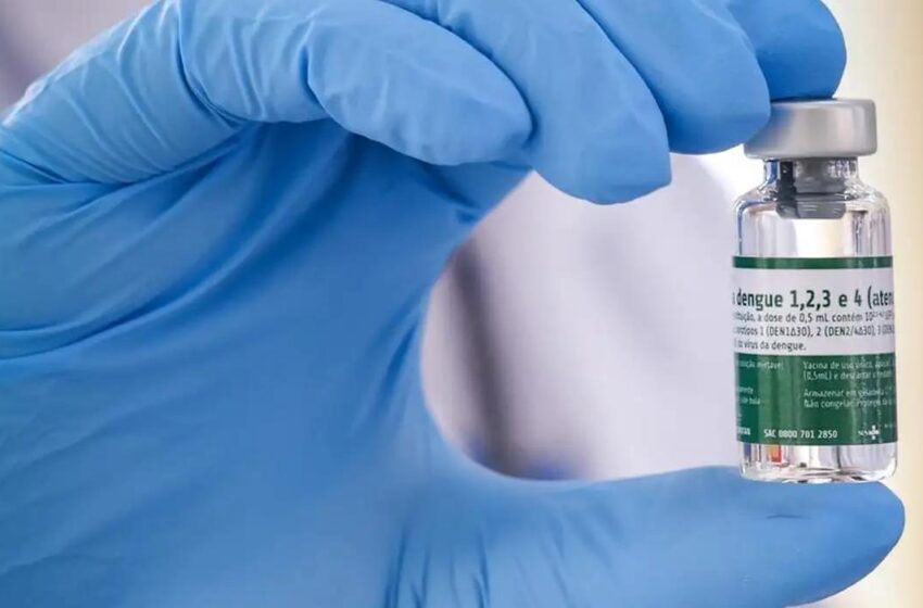  Começa vacinação de 1,2 milhão de profissionais de saúde contra dengue