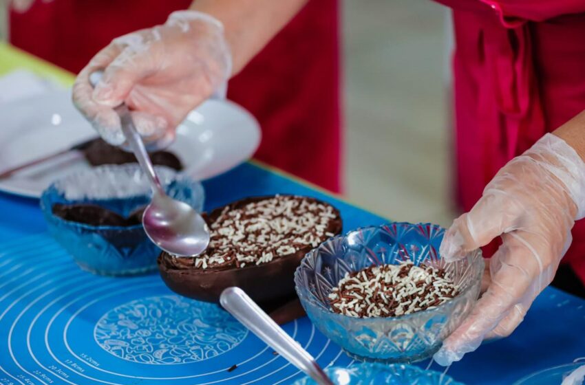  Curso de Ovos de Páscoa estão com inscrições abertas para diferentes bairros